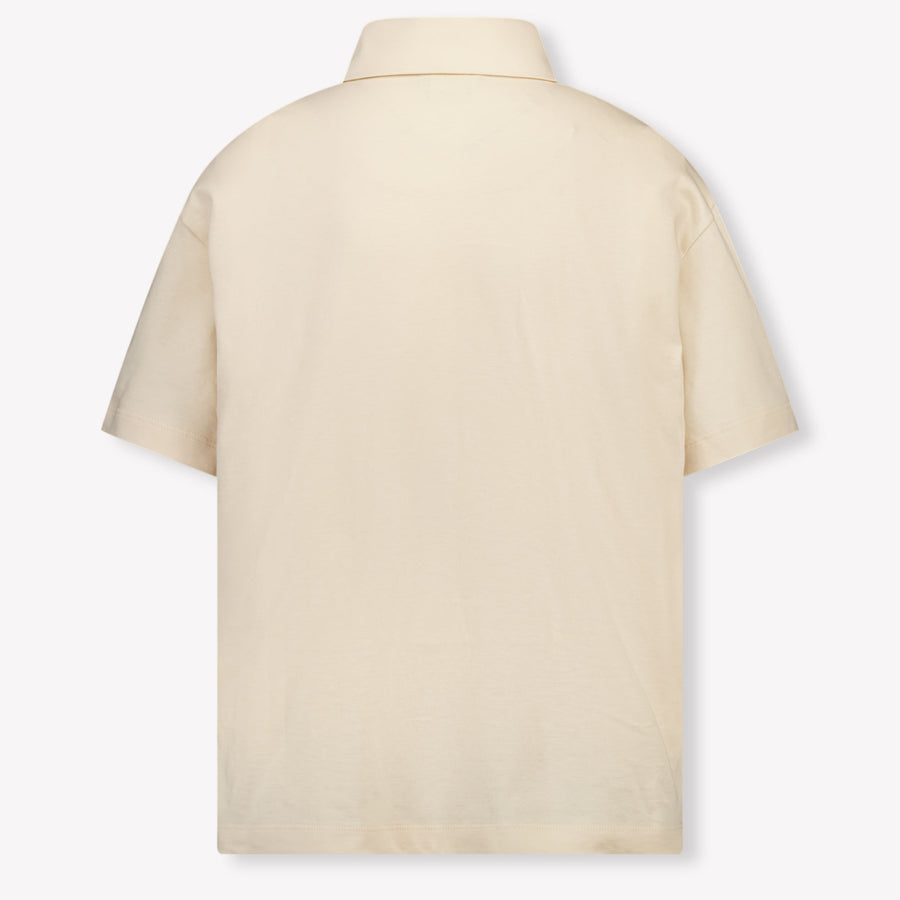 Fendi Bambini Ragazzi Polo In Beige