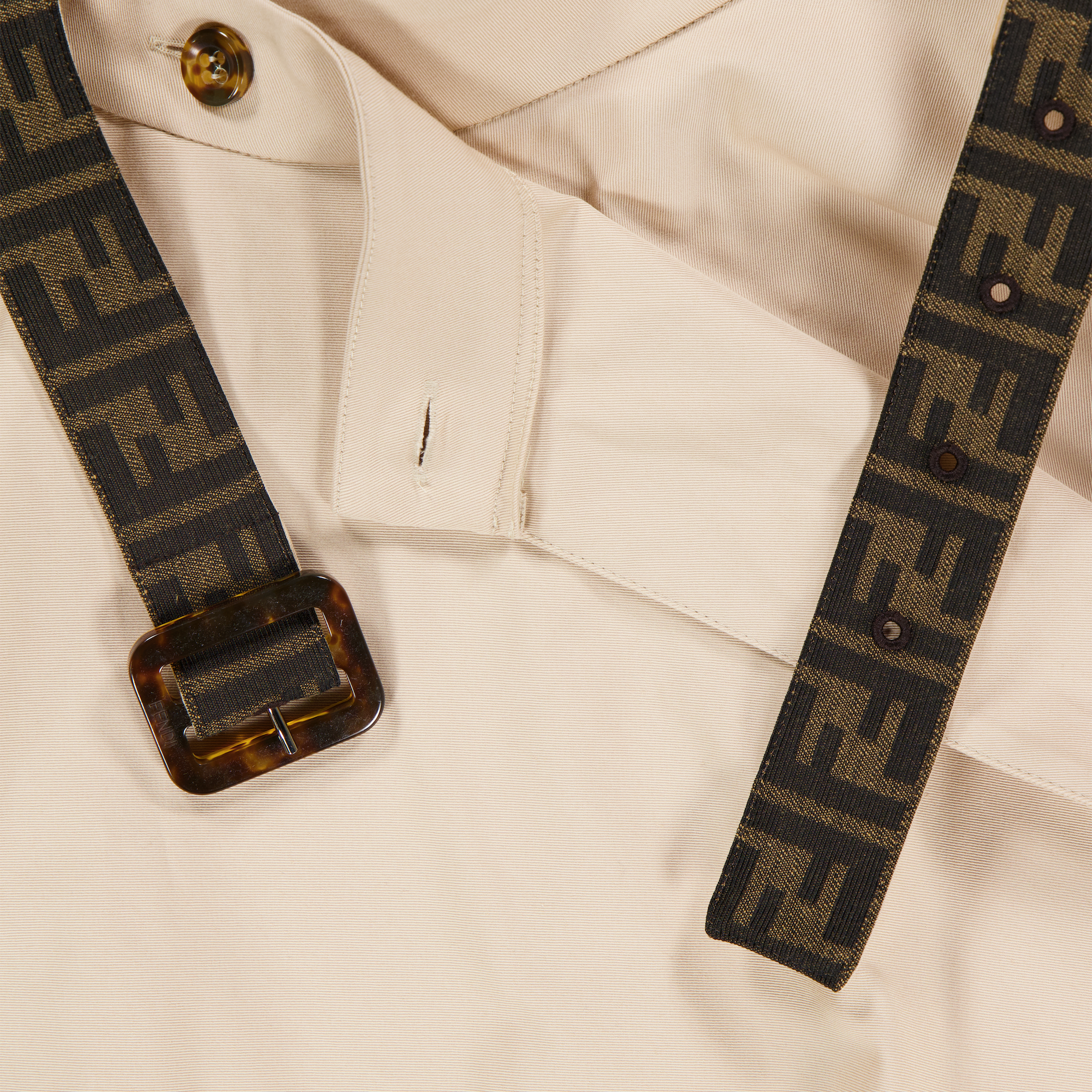 Fendi Kinder Mädchen Rock rein Beige