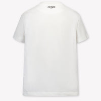 Fendi Kinder Mädchen T-Shirt In Weiß