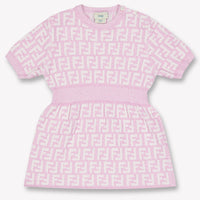 Fendi Bébé Filles Habillez-vous Rose Léger