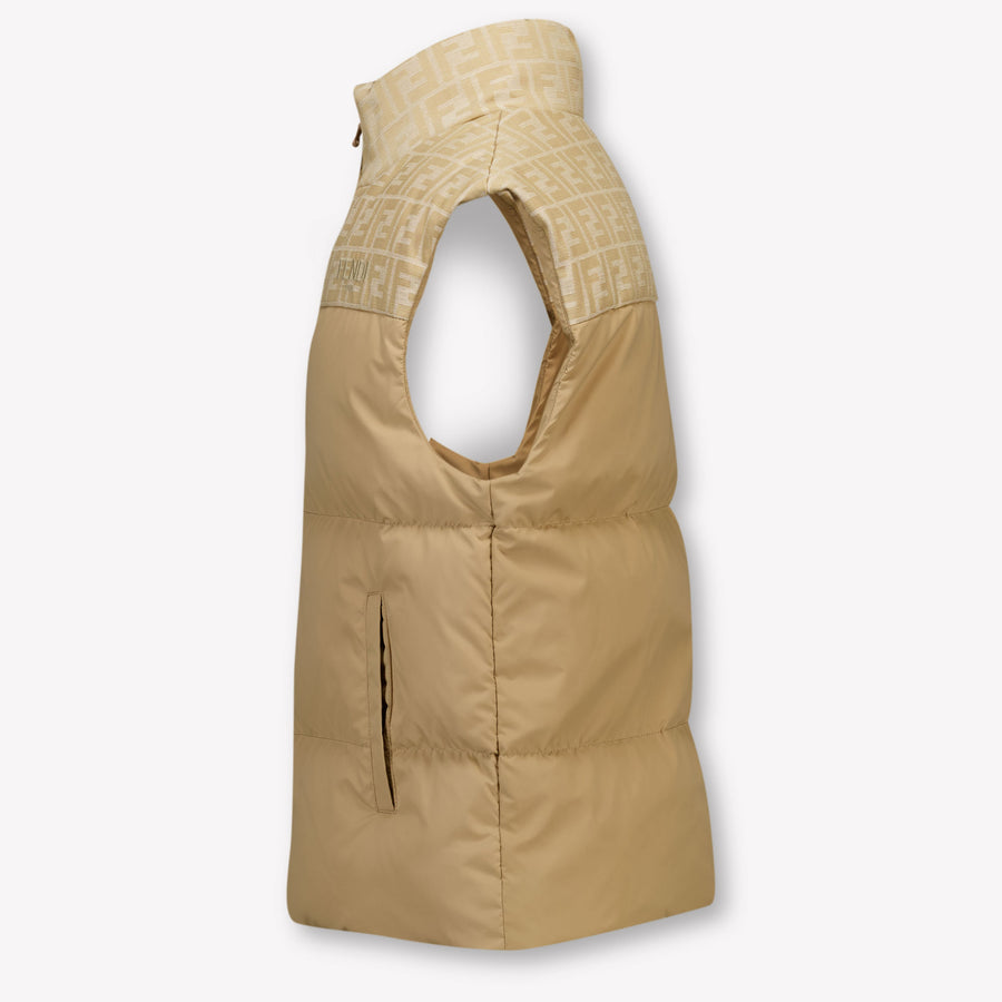 Fendi Kinder Unisex-Bodywarmer In Beige