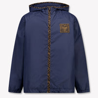 Fendi Kinder Unisex Sommerjacke In Marineblau