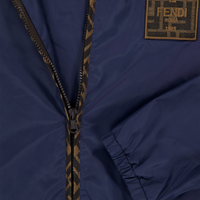 Fendi Kinder Unisex Sommerjacke In Marineblau
