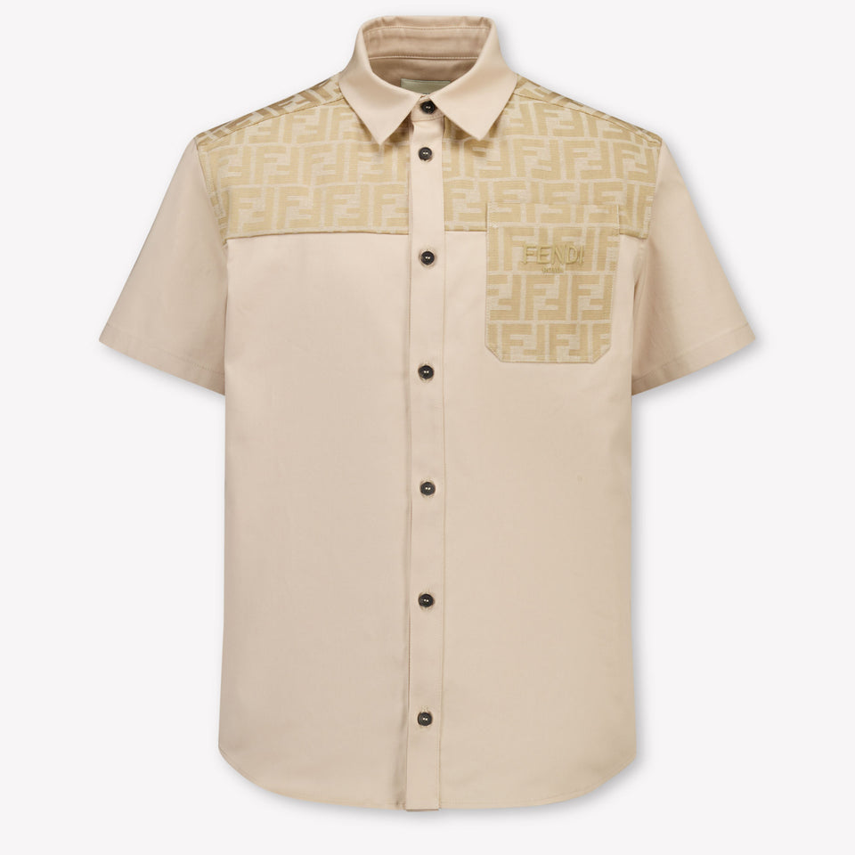 Fendi niños Chicos Blusa En Beige