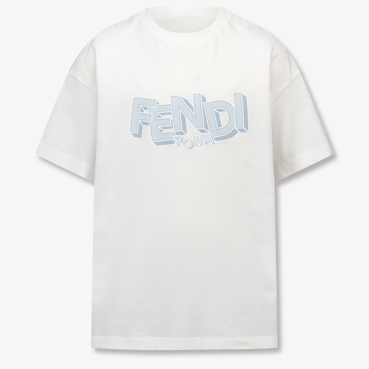 Fendi Kinder Jungen T-Shirt In Hellblau