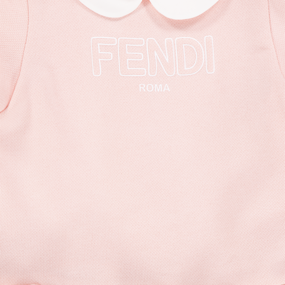 Fendi bebe Chicas Vístete Rosa claro