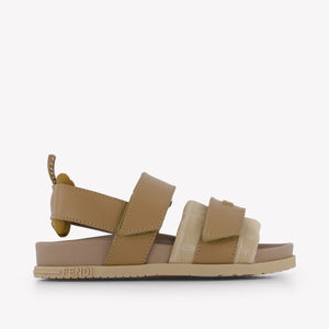 Fendi Unisex Sandali dentro Beige