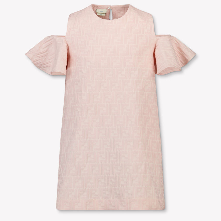 Fendi Girls Dress in Pink