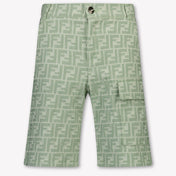 Fendi Bambini Ragazzi Pantaloni dentro Verde Chiaro