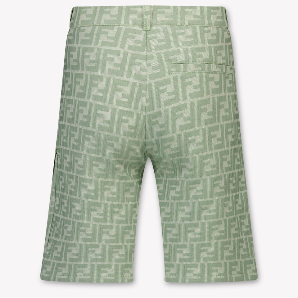 Fendi Bambini Ragazzi Pantaloni dentro Verde Chiaro