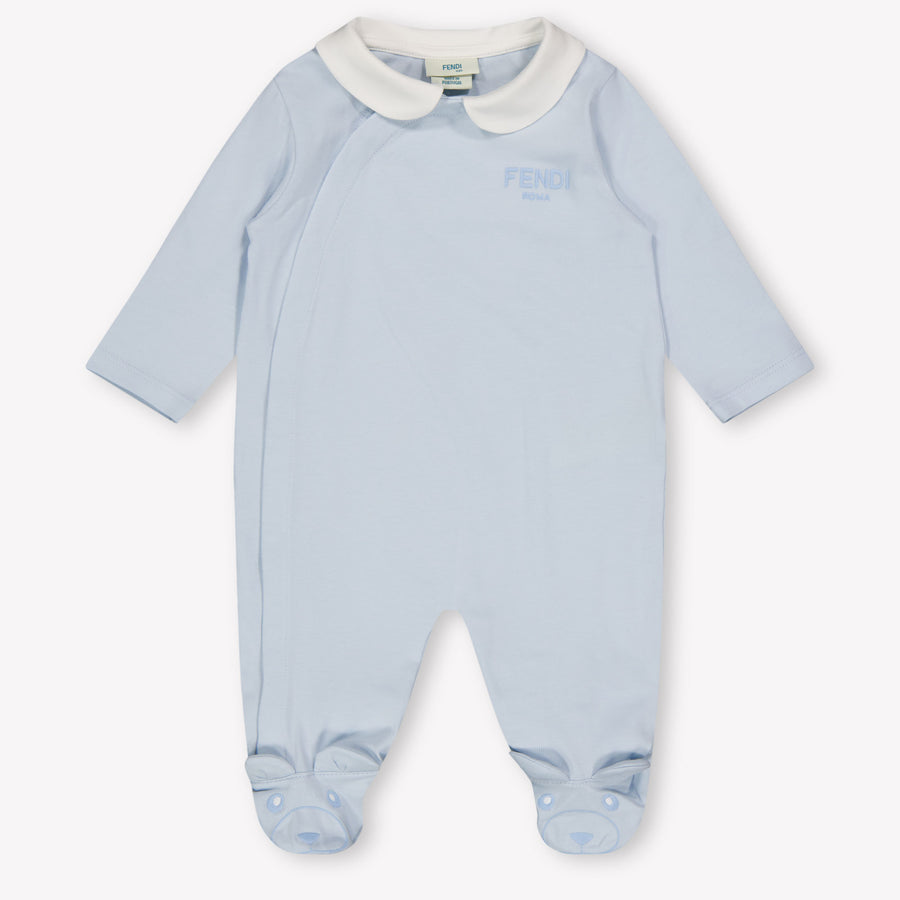 Fendi Bébé Unisexe Combishort dans Bleu Clair