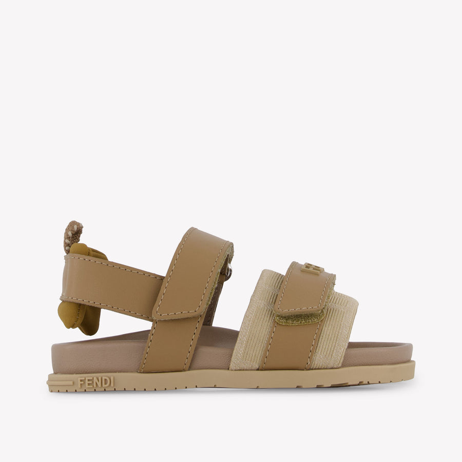 Fendi Unisex Sandali dentro Beige