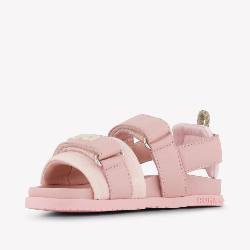 Fendi Unisex Sandali dentro Rosa