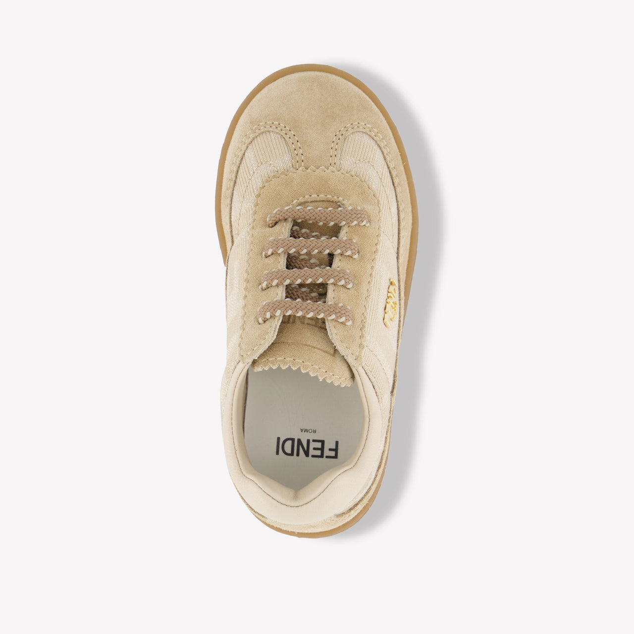 Fendi Unisex Scarpe da ginnastica dentro Beige
