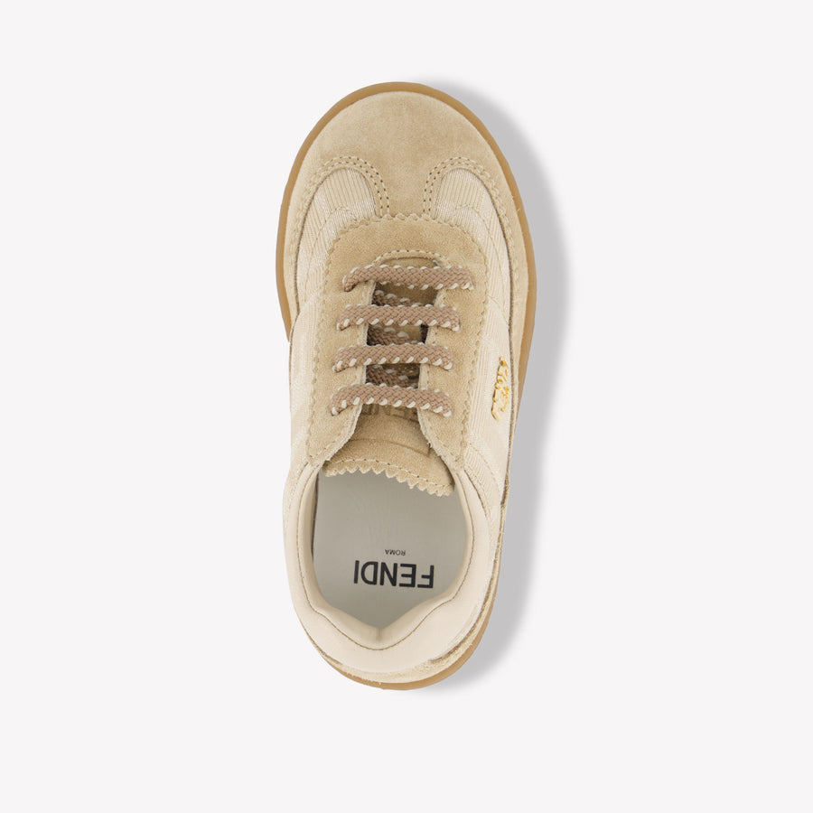 Fendi Unisex Scarpe da ginnastica dentro Beige