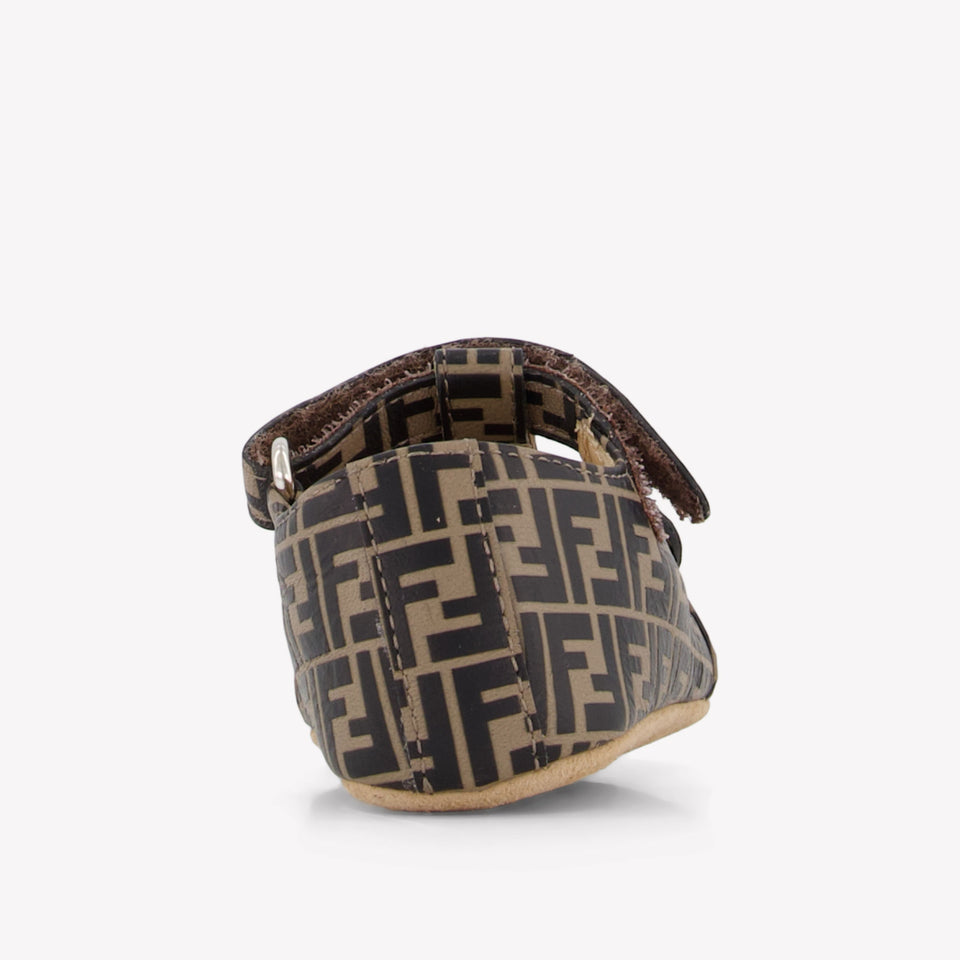 Fendi Baby Meisjes Schoenen In Bruin