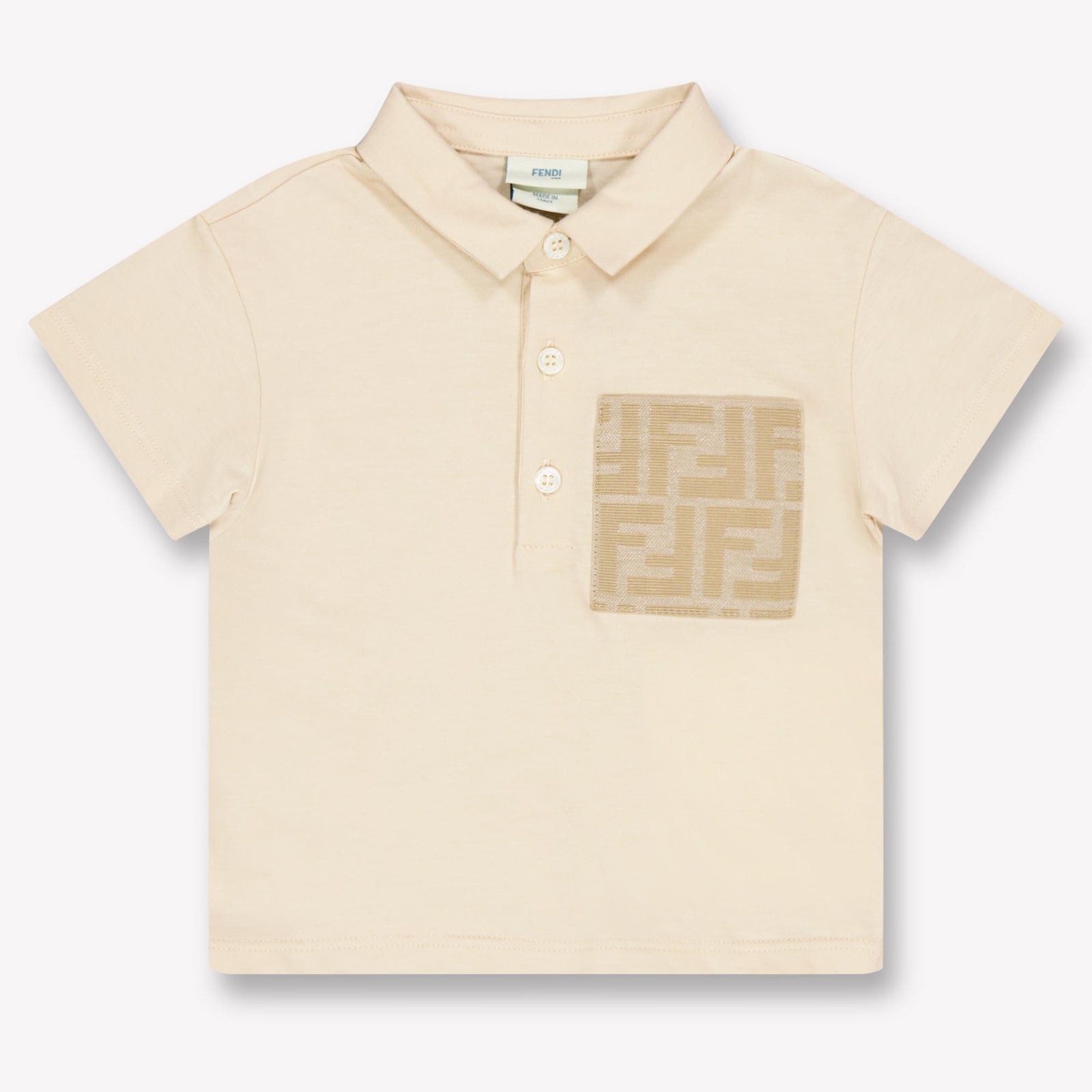 Fendi Bébé Garçons Polo En Beige