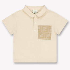 Fendi Bambino Ragazzi Polo In Beige