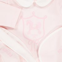 Fendi Baby Unisex Boxpakje In Licht Roze