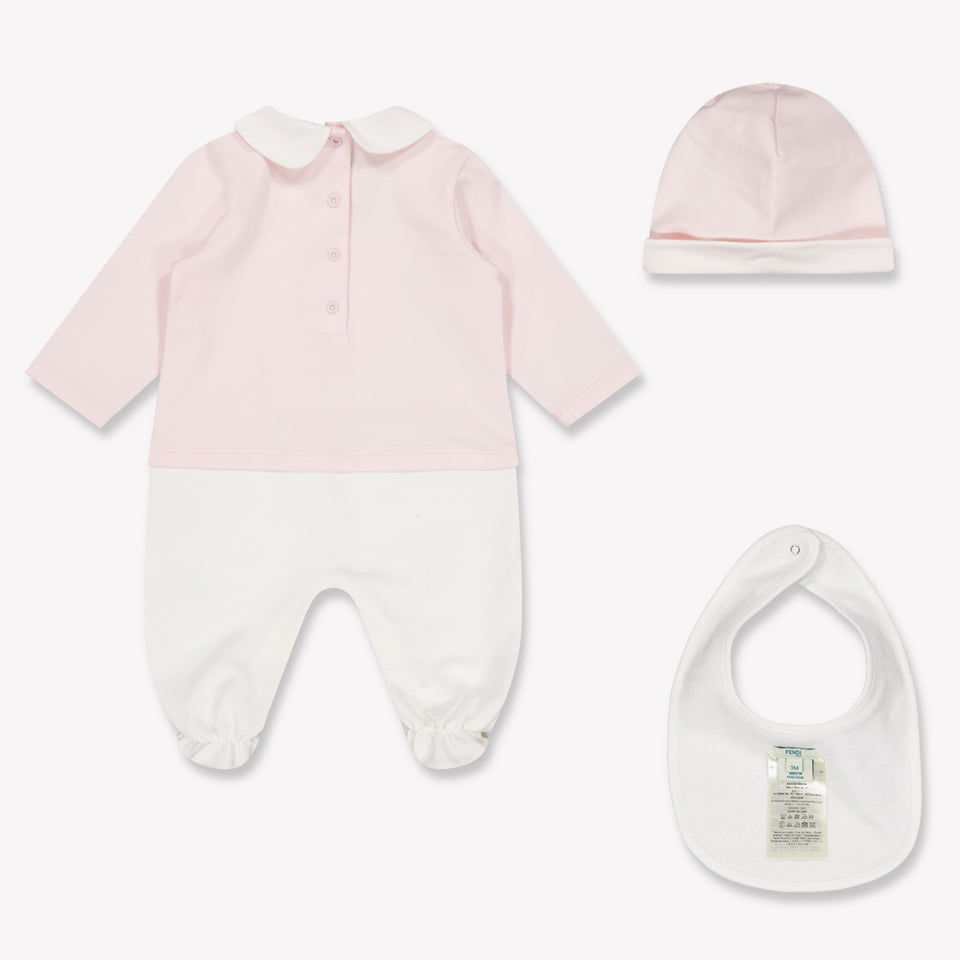 Fendi Bambino Unisex Tutina dentro Rosa Chiaro