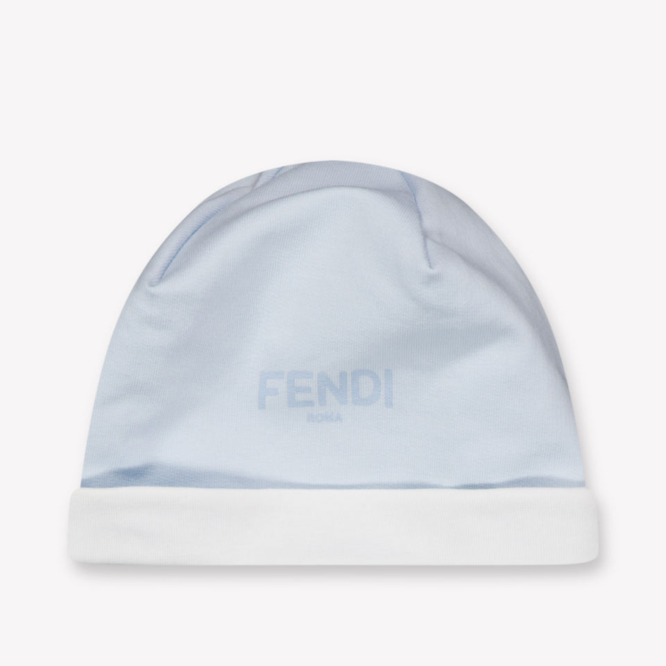 Fendi Baby Unisex Boxpakje In Licht Blauw