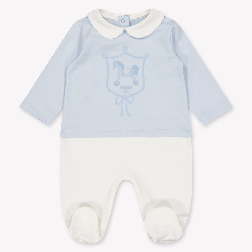 Fendi Baby Unisex Boxpakje In Licht Blauw
