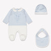 Fendi Baby-Unisex Spielanzug In Hellblau