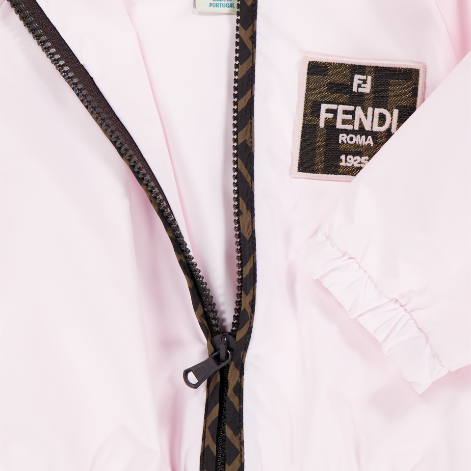 Fendi bebe Chicas Chaqueta de verano en Rosa
