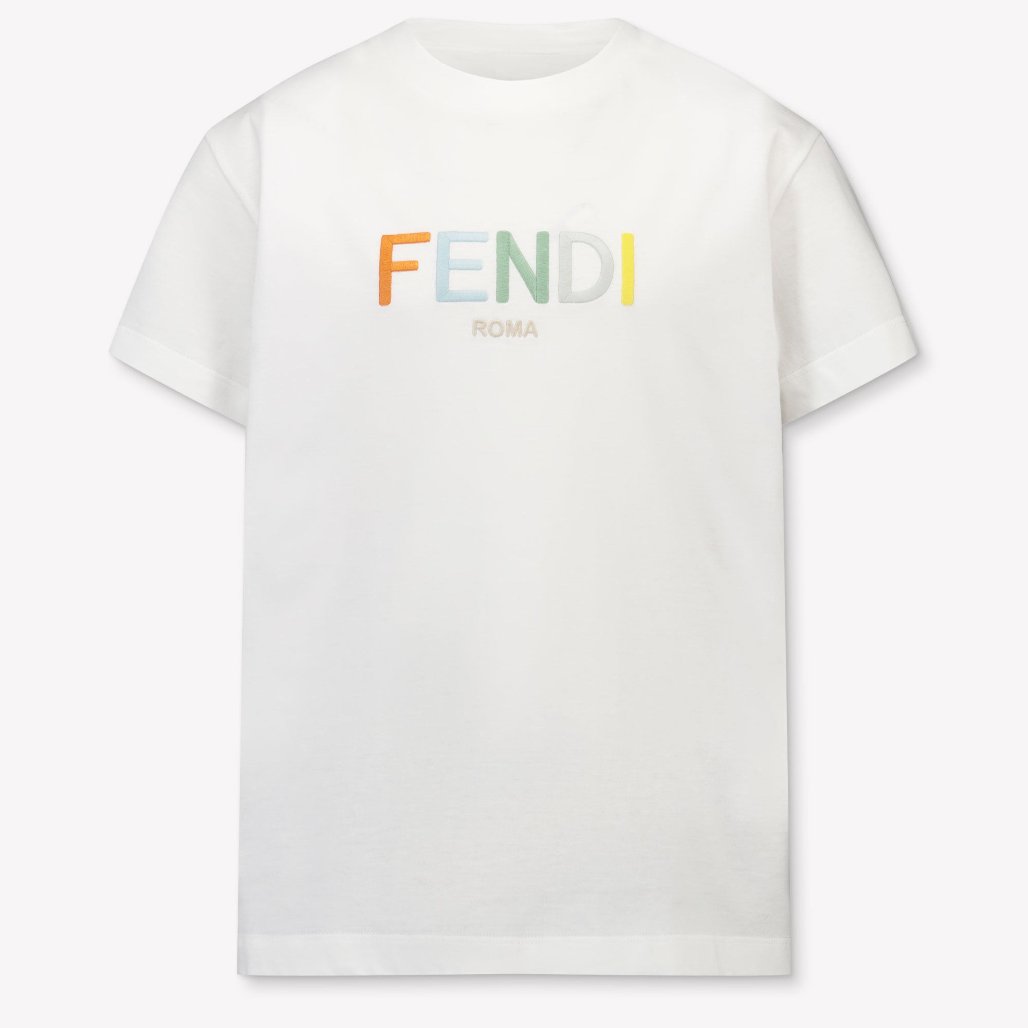 Fendi Enfants Unisexe T-shirt dans Blanc