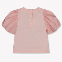 Fendi Bambino Ragazze Maglietta dentro Rosa Chiaro