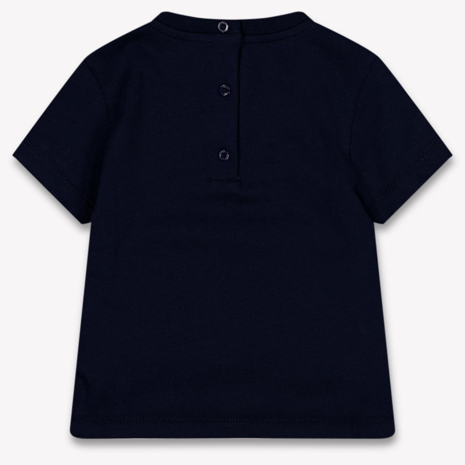Fendi Baby Boys T-Shirt In Navy