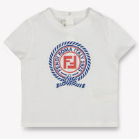 Fendi Baby Boys T-Shirt In White