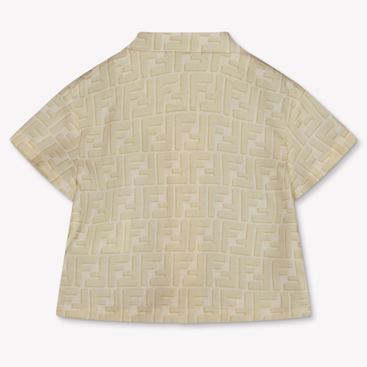 Fendi Baby Jungen Bluse rein Helles Beige