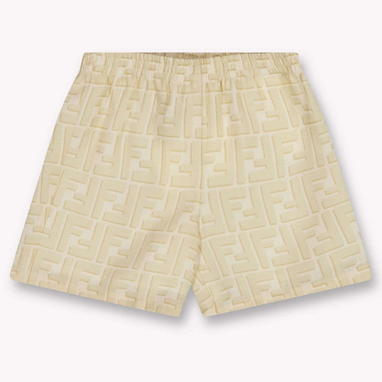 Fendi bebe Chicos pantalones cortos en Beige claro