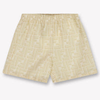 Fendi bebe Chicos pantalones cortos en Beige claro