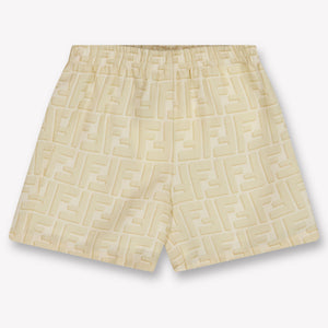 Fendi bebe Chicos pantalones cortos en Beige claro