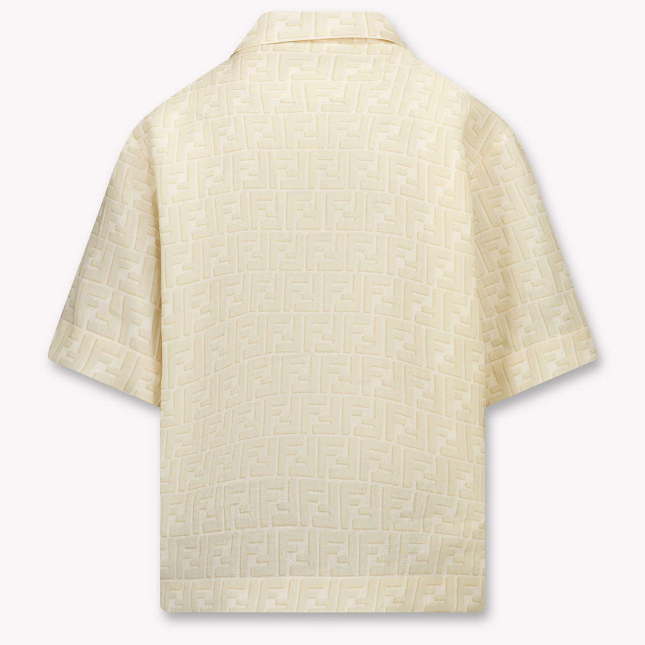 Fendi Bambini Ragazzi Camicetta dentro Beige Chiaro