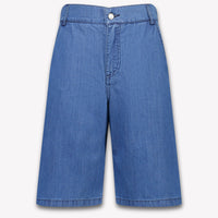 Fendi Kids Boys Shorts In Jeans