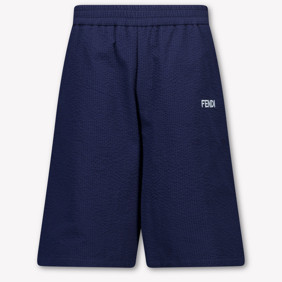 Fendi Jungen Shorts in Marineblau