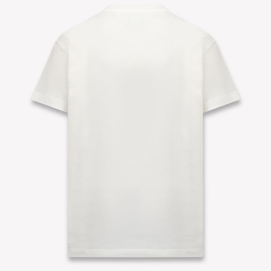 Fendi Kinder Jongens T-Shirt In Wit