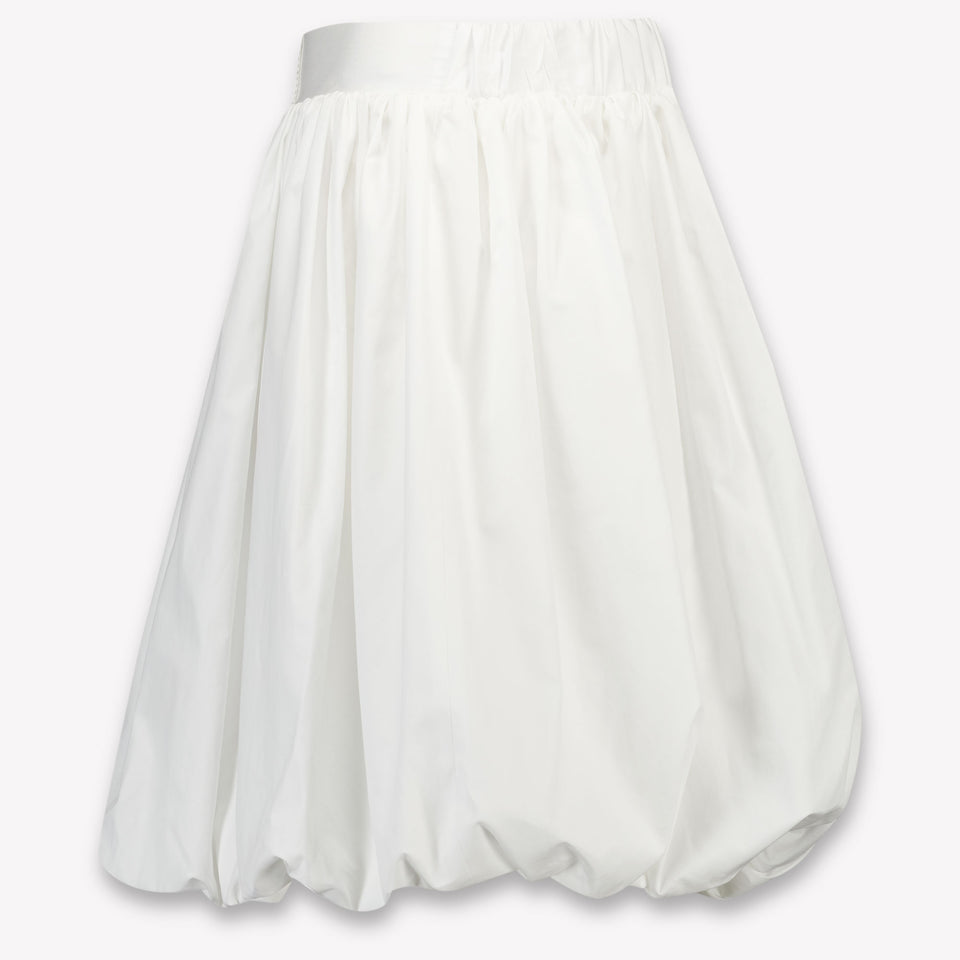 Fendi Kids Girls Skirt In White
