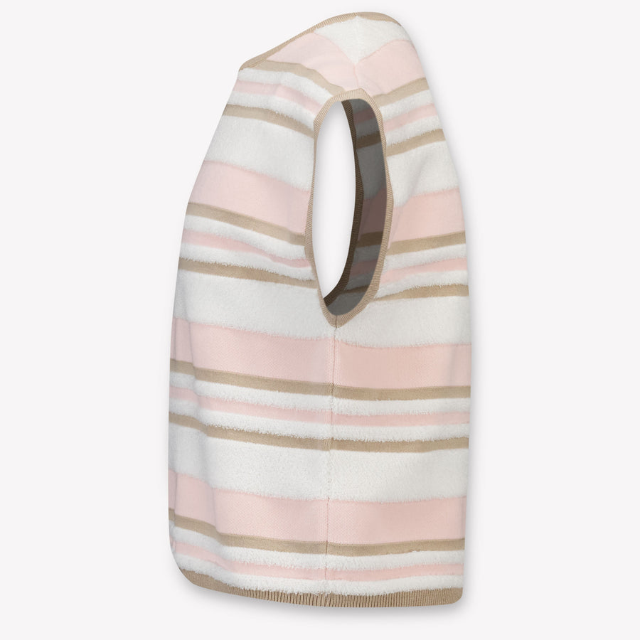 Fendi Enfants Filles T-shirt dans Rose Léger