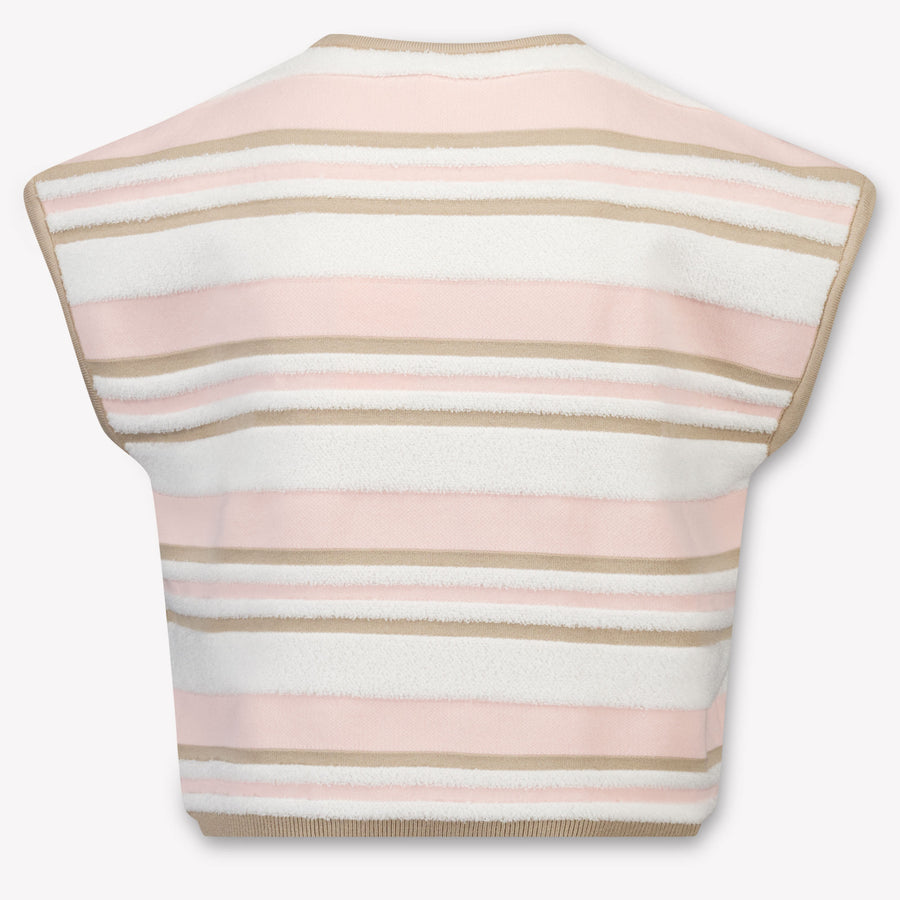 Fendi Enfants Filles T-shirt dans Rose Léger