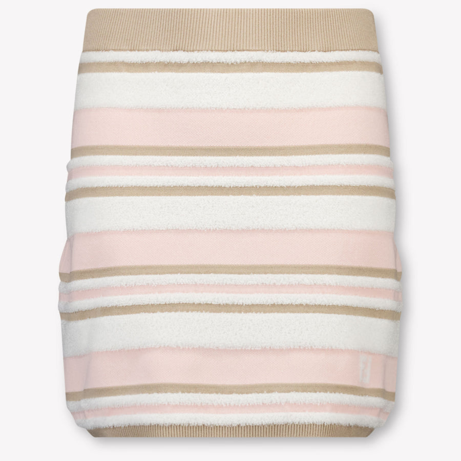 Fendi Enfants Filles Jupe en Rose Léger