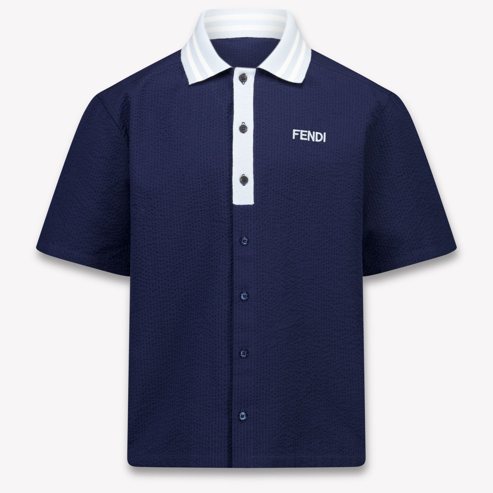 Fendi Enfants Garçons Polo En Navy