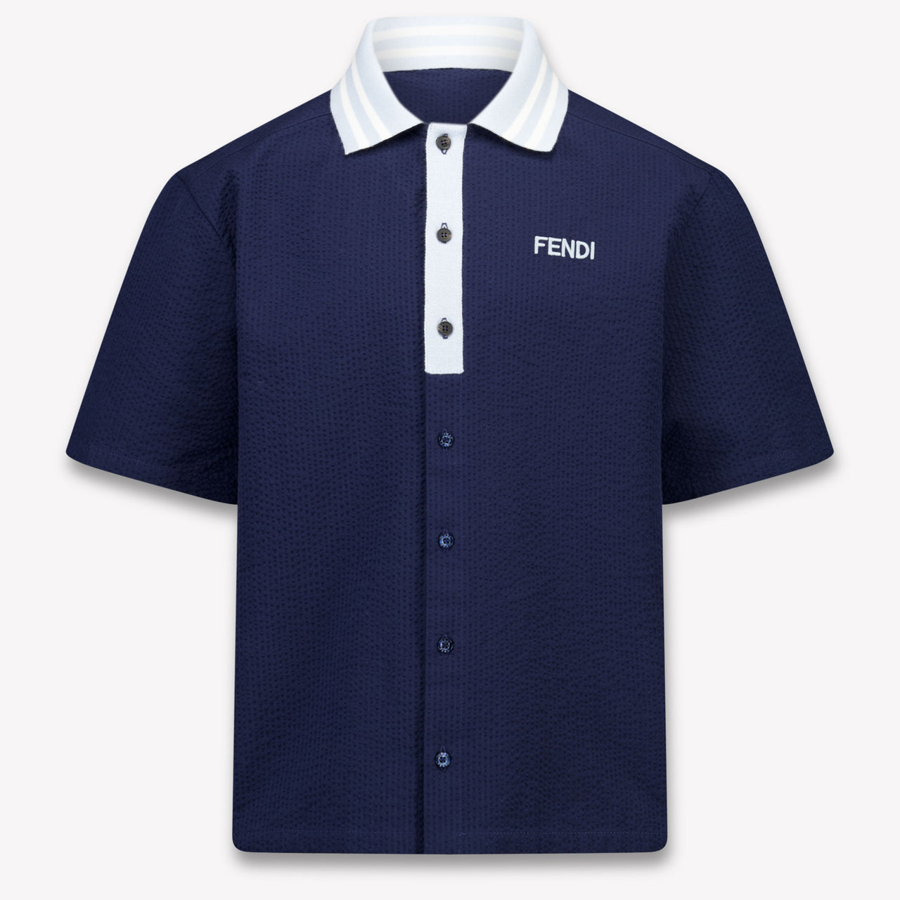 Fendi Bambini Ragazzi Polo In Navy