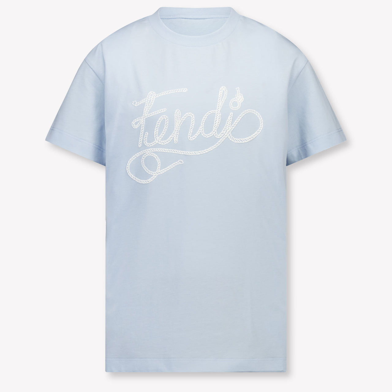 Fendi Kinder Jungen T-Shirt In Hellblau