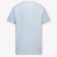Fendi Kinder Jungen T-Shirt In Hellblau