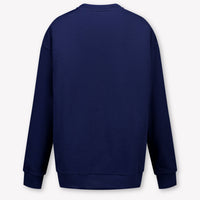 Fendi niños Chicos suéter en Navy