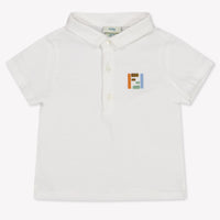 Fendi Baby Boys Polo In White